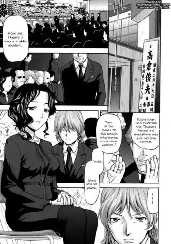 Koujo Ryoujoku AHAN Chapter 2 - "Woman in Mourning"