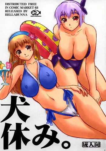 (C63) [Hellabunna (Iruma Kamiri)] Inu Yasumi. (Dead or Alive) [Colorized]