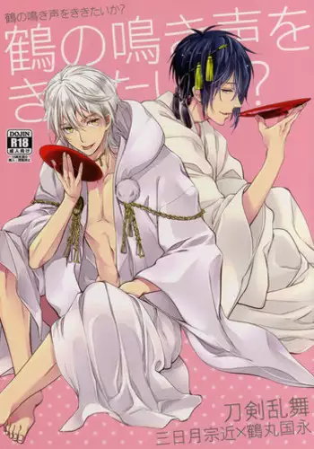 (Hyattou Ryouran ~Kimi no Heart o Shirahadori~ Izumi no Kuni Ensei 2) [Syupa! (Makiron)] Tsuru no Nakigoe o Kikitai ka? (Touken Ranbu)