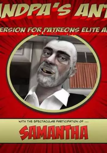 Fragment comic "grandpa's antics"